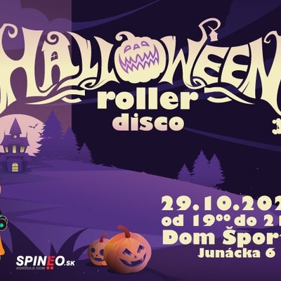 Halloweenska Roller disco 2022