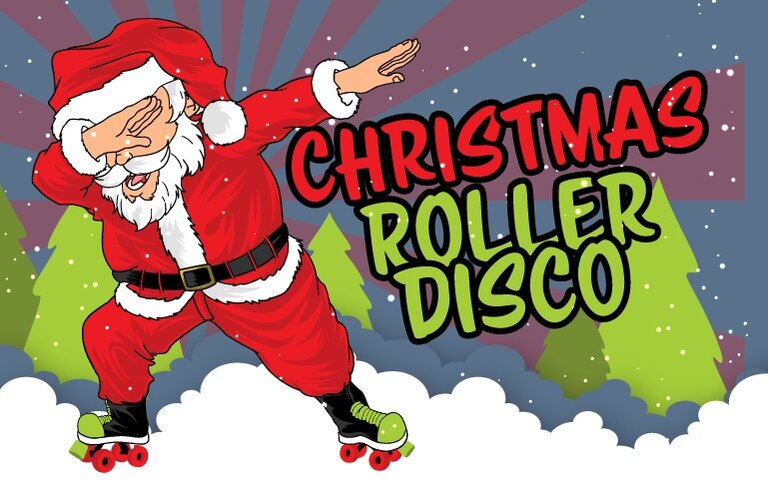 Decembrová retro roller disco - Santa VS Grinch